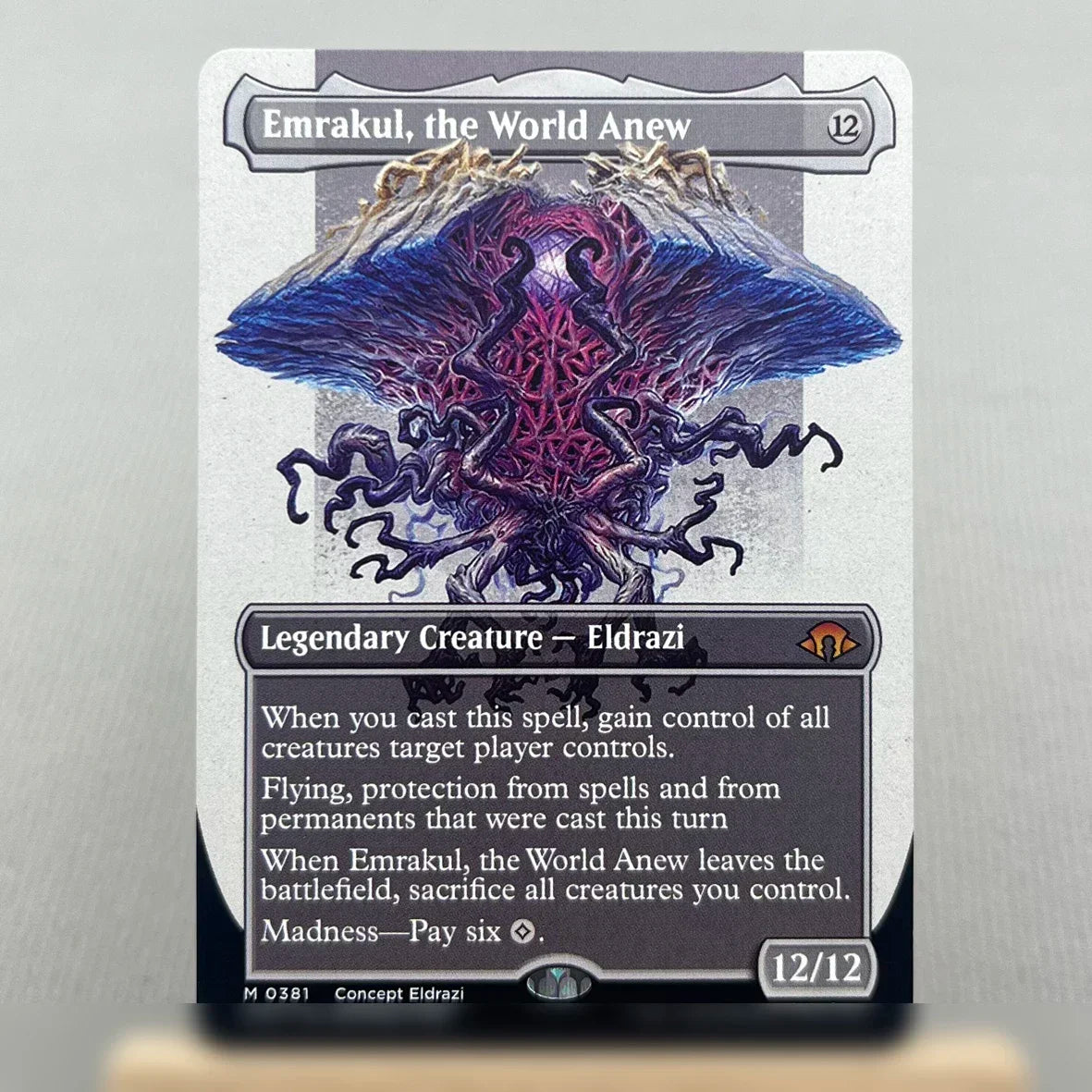 BIG MH3 OTJ OTP HOLO7-Ⅰ01 Tcg Karten-Proxys Magical Simulacrum Synthesizer und Power Vaultborn, der Tyrann Ulamog, die Sammel