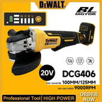 Dewalt DCG406 125MM Akku Winkelschleifer Bürstenlos 9000 U/min Trennschleifer Polierer Für Dewalt Akku Elektrowerkzeug