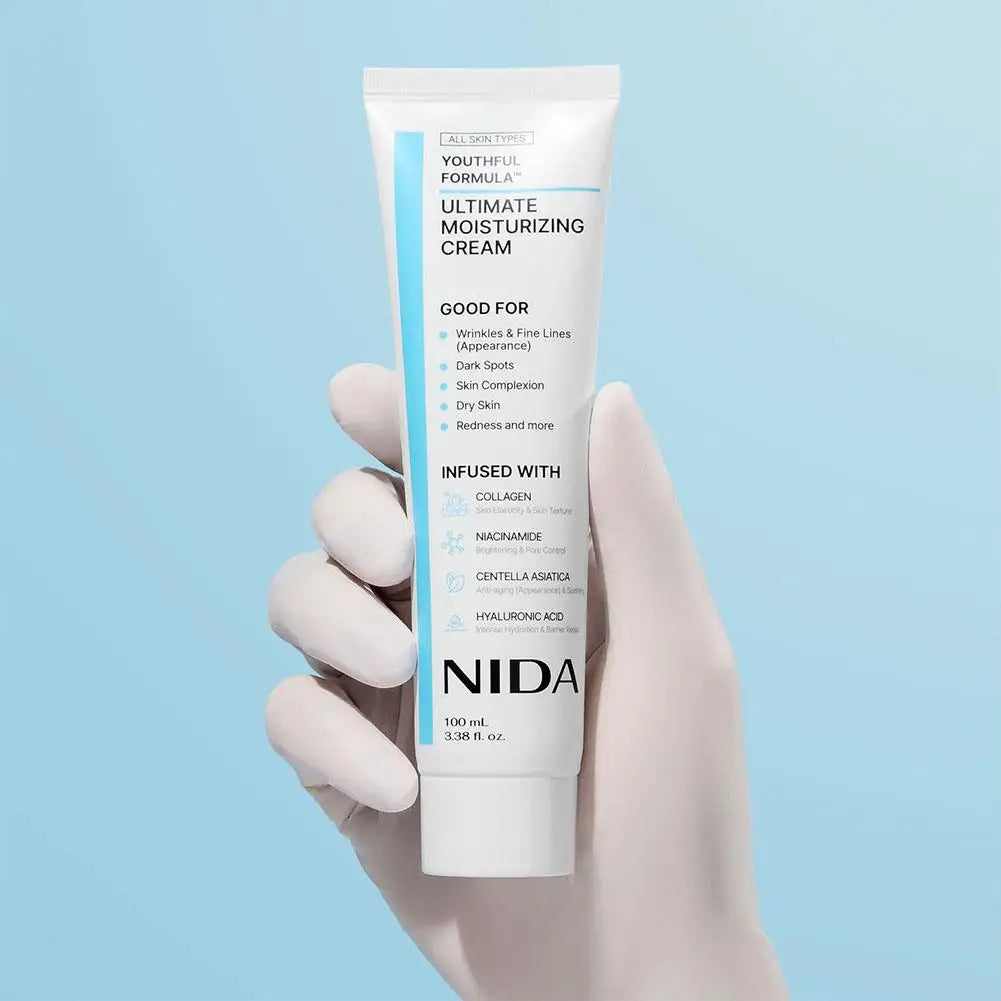 NIDA Korea Feuchtigkeitsspendende Ultimate Cream Retinol Revitalisierende Augencreme Anti-Aging Tiefenwirksam Feuchtigkeitsspendende Propolis Essenz Hautpflege