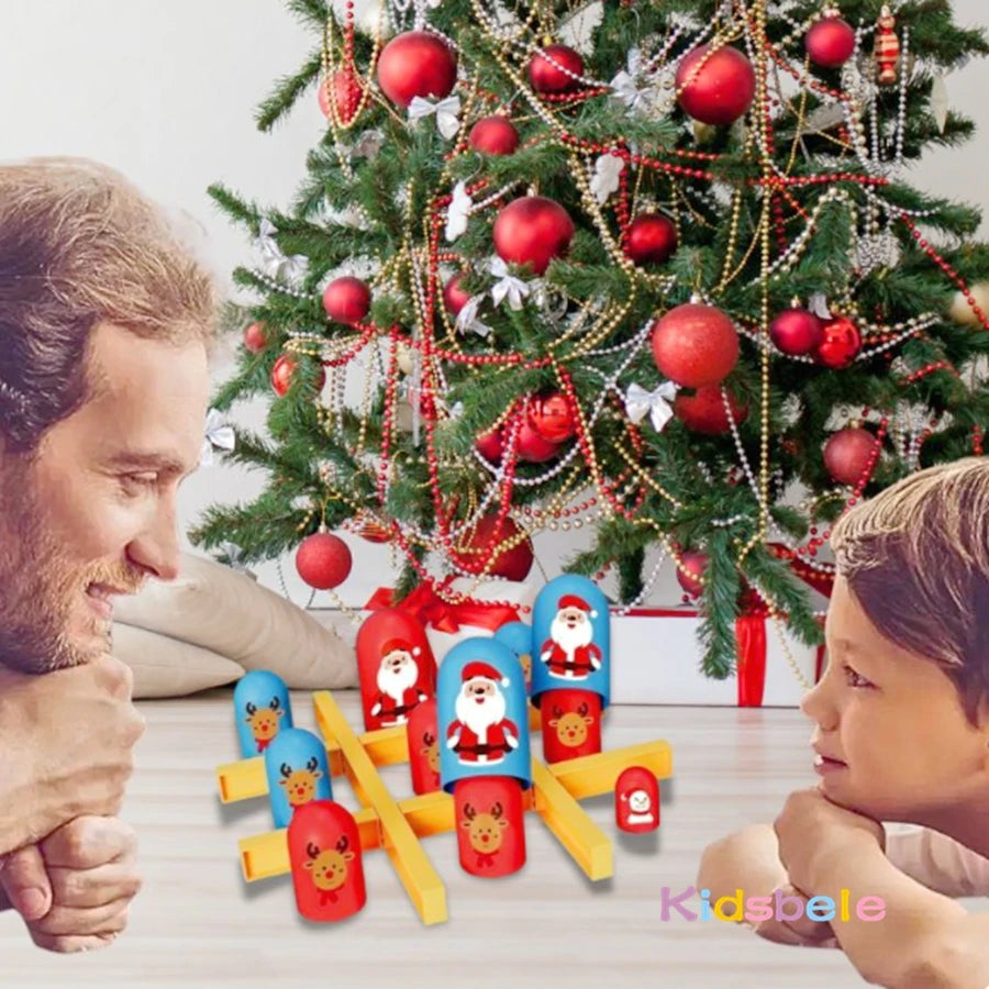 Brettspiel Spielzeug Tic Tac Toe Groß isst Klein Logisches Denken Trainingsspiel Eltern-Kind Interaktives Familienspiel Kinder Weihnachtsgeschenk