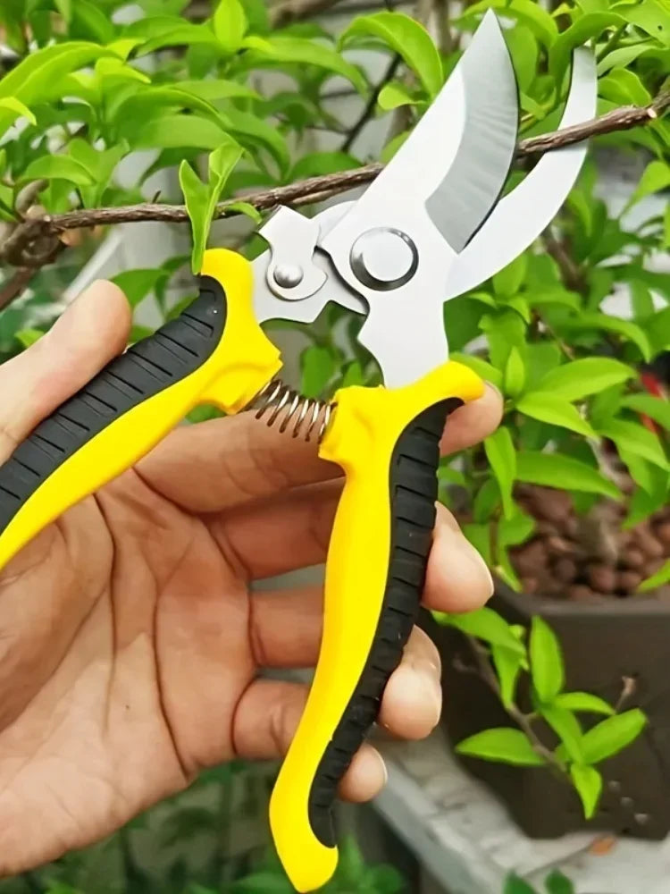 Edelstahl professionelle Gartenschere Astschere Obstbäume Blumen Haushalt Beschneidungswerkzeuge Schere