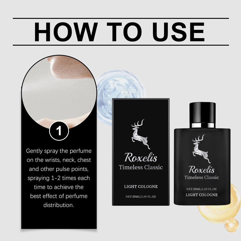 Roxelis Bergamotte-Parfum Klassisches Eau de Cologne Natürlicher, frischer Haarduft Langanhaltender Duft Elegantes, tragbares Parfüm