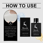 Roxelis Bergamotte-Parfum Klassisches Eau de Cologne Natürlicher, frischer Haarduft Langanhaltender Duft Elegantes, tragbares Parfüm
