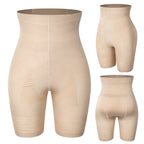 Herren Body Shaper Bauchkontroll-Shorts Shapewear Bauchmieder Boxer Slips Hohe Taille Schlankheitsunterwäsche Bein Kompressionshose