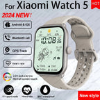 For Xiaomi Watch 5 Smart Watch Men HD AMOLED Screen Heart Rate Bluetooth Calling GPS Tracking Waterproof Sports SmartWatch Women