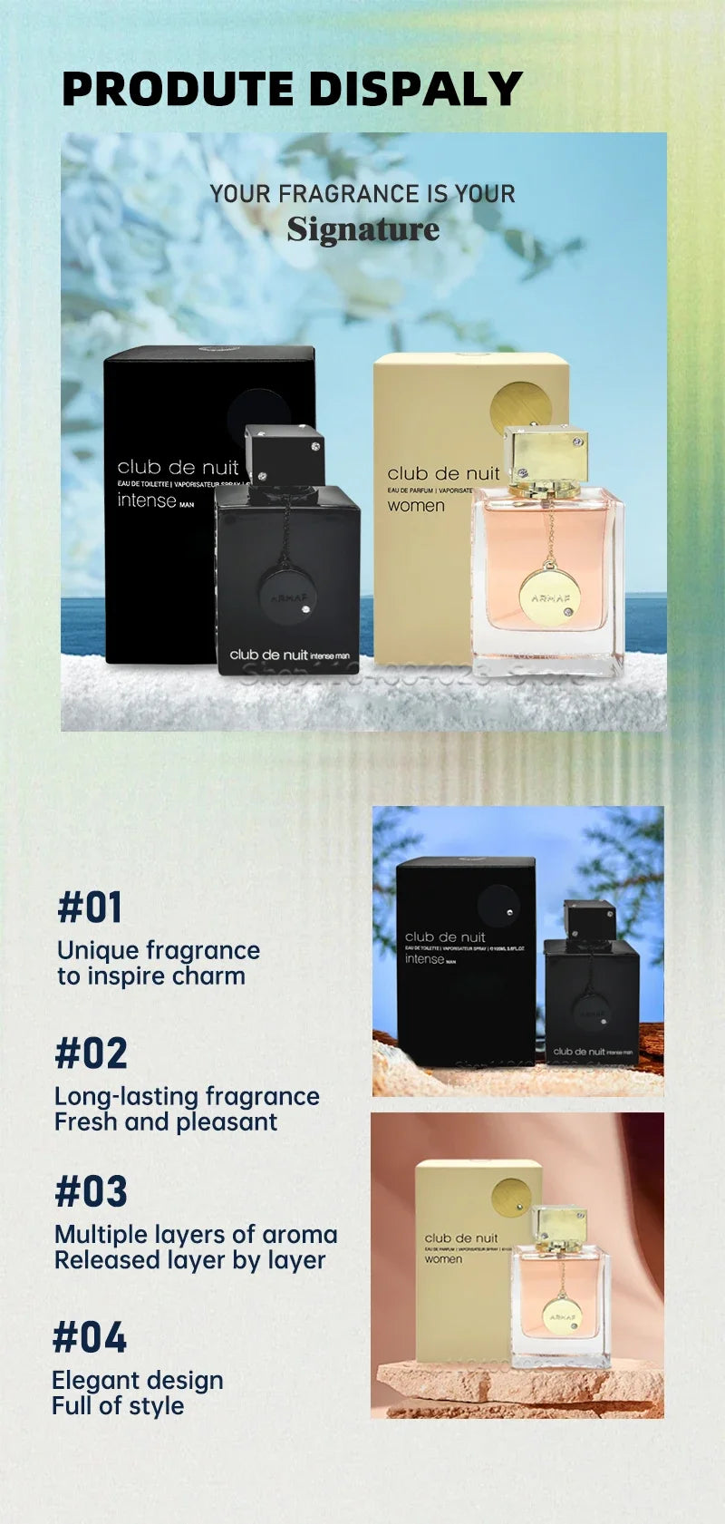 105 ml Armaf Club De Nuit Intense Man Eau De Toilette Parfüm, holzig-würzig, zieht Frauen an, lang anhaltender Duft für alle Gelegenheiten
