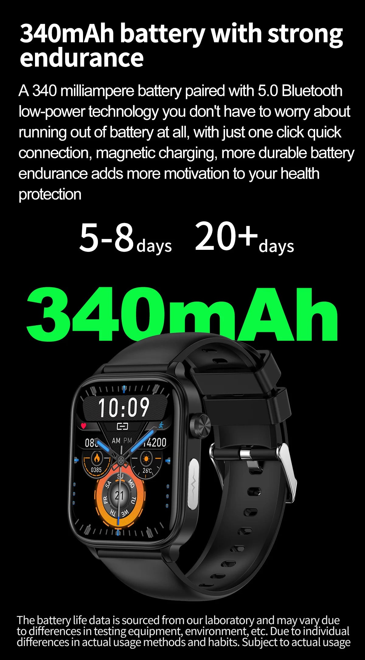 2025 Neue KI-Diagnose Blutfette Harnsäure Körperzusammensetzung Test Smartwatch für Herren EKG+PPG Bluetooth Anruf Gesundheits-Smartwatch