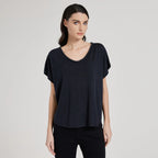 BC1095 Luxuriöse Damenbekleidung Seide Wolle Damen Kleidung lockere Merinowolle Weste Pullover für Damen