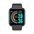 Multifunktionale Smartwatch für Damen und Herren, Bluetooth-verbunden, Telefon, Musik-Player, Fitness-Sportarmband, Schlafmonitor D13 Smartwatch
