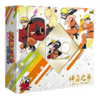 KAYOU Original Naruto-Kartenbox Anime-Figurenkarten-Boosterpack Sasuke-Sammelkarten-Spielzeug Weihnachtsgeburtstagsgeschenk für Kinder