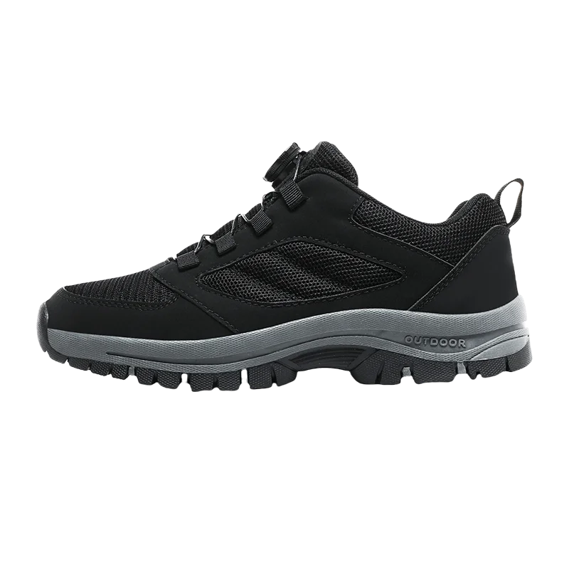 Herren-Outdoor-Sportschuhe für Frühling und Herbst mit drehbarer Schnalle, bequem, rutschfest, Wanderschuhe, große Größen 39–48