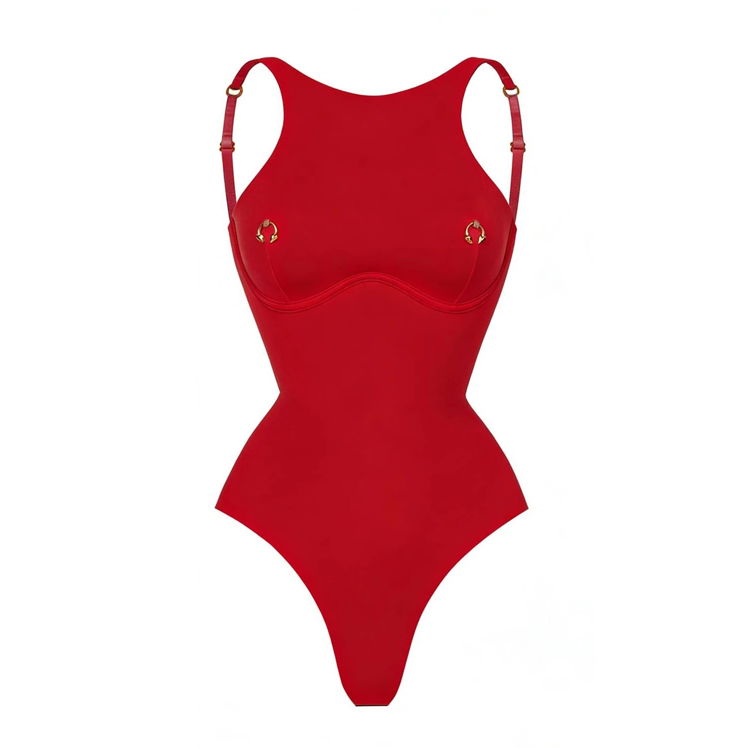 2026 2tlg. sexy Damen-Badeanzug, einteilig, weibliche Bademode, unifarben, Biquini, hoch geschnitten, Monokini, Push-Up-Badeanzüge, Strandmode