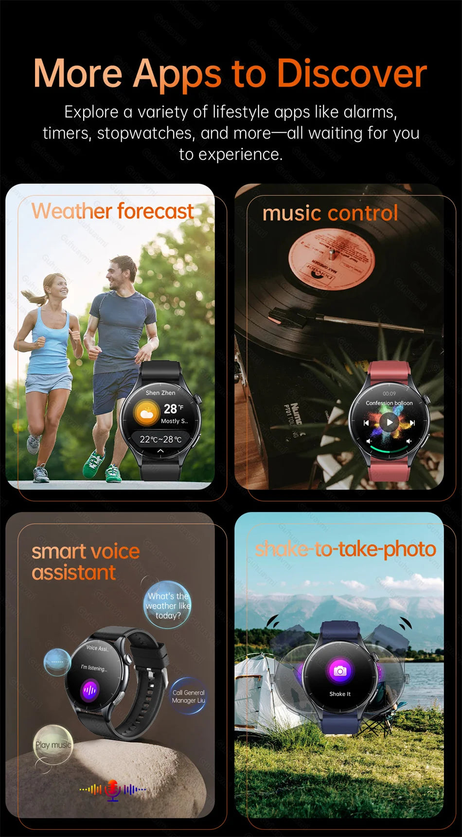 2026 Neue Smartwatch NFC EKG+PPG Blutsauerstoff Harnsäure Blutdruck Saphir Smartwatch Herren für Android iOS Smartwatch Herren
