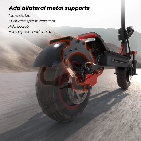 iScooter iX5S E-Scooter 48V15Ah Akku 1000W Motor EABS Bremssystem Elektroroller 11" Offroad-Reifen City E-Scooter für Erwachsene