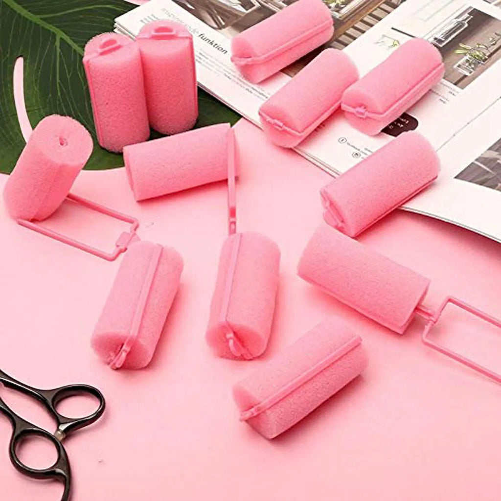 6-14 Stück weiche Schaumstoffkissen-Lockenwickler für Haare, Lockenwickler für Friseursalons, DIY-Locken, Friseurset, DIY-Heimhairstyling-Werkzeuge