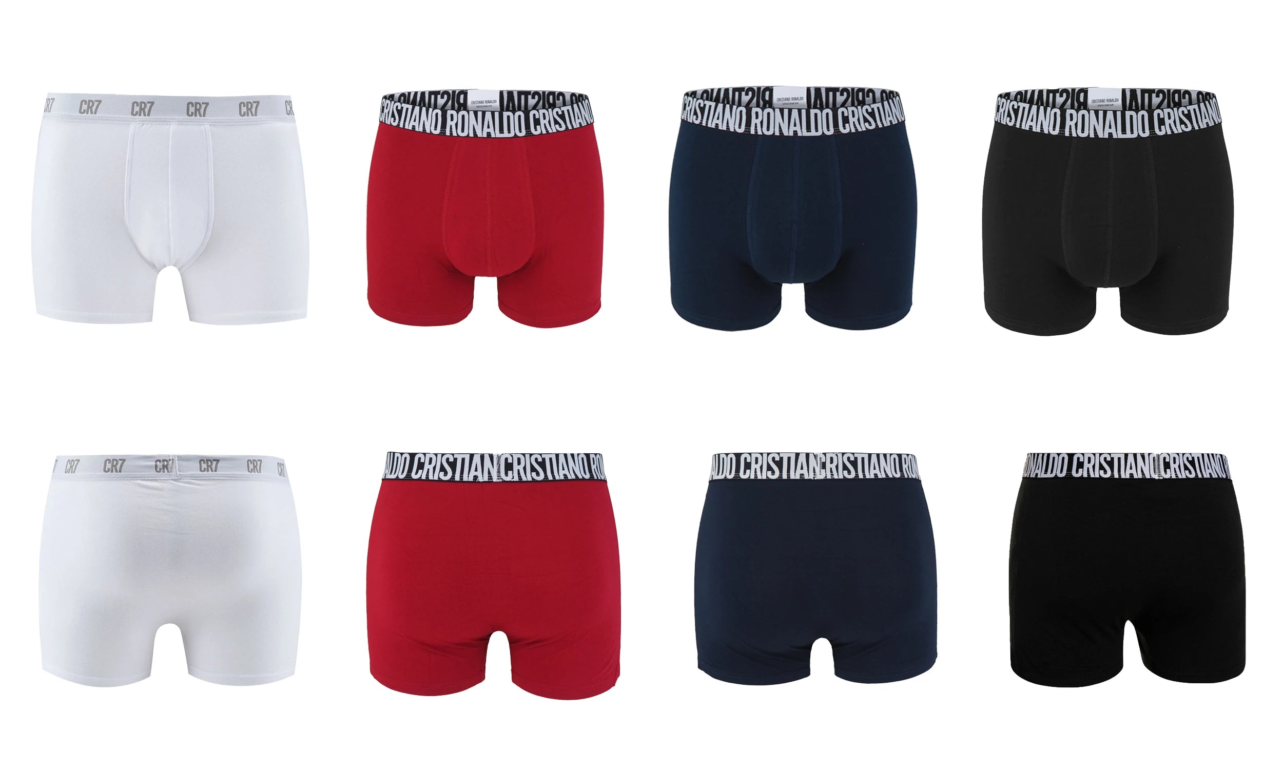 CRIIS SEVEN 7 Boxer Hombre Cotton Cristiano Ronaldo Herren Sport Shorts Unterwäsche Männliche Marke Boxershorts Herrenslips Herren Geschenk Unterhose