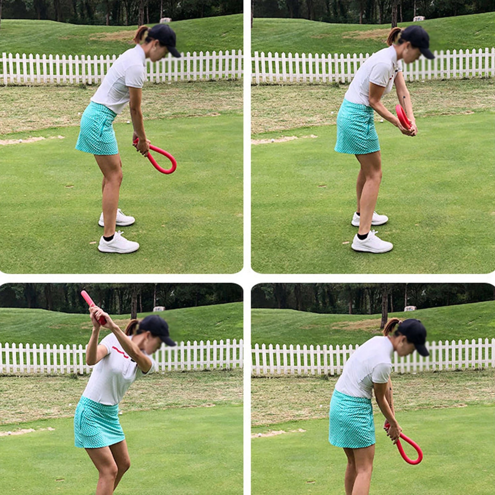 Solf Golf Multifunktionales Schwunghilfsmittel Power Stick Schwungtrainer Soft Baton Trainings-Power-Peitsche Schaumstoff-Schwungstock