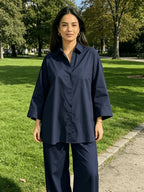 Damen Anzug mit Revers, langen Ärmeln, chic, einreihig, weites Bein, lange Hose, Sets 2026, lässiges, lockeres Outfit für den Alltag