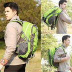 40L Wasserabweisender Reise-Rucksack Camping Wander Laptop Daypack Trekking Klettern Rucksäcke für Herren Damen Wanderausrüstung