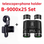 Leistungsstarkes Fern Fernglas Monokular Teleskop Faltbar Tragbar BAK4 FMC Optik Jumelles für Outdoor Camping Jagd Konzert