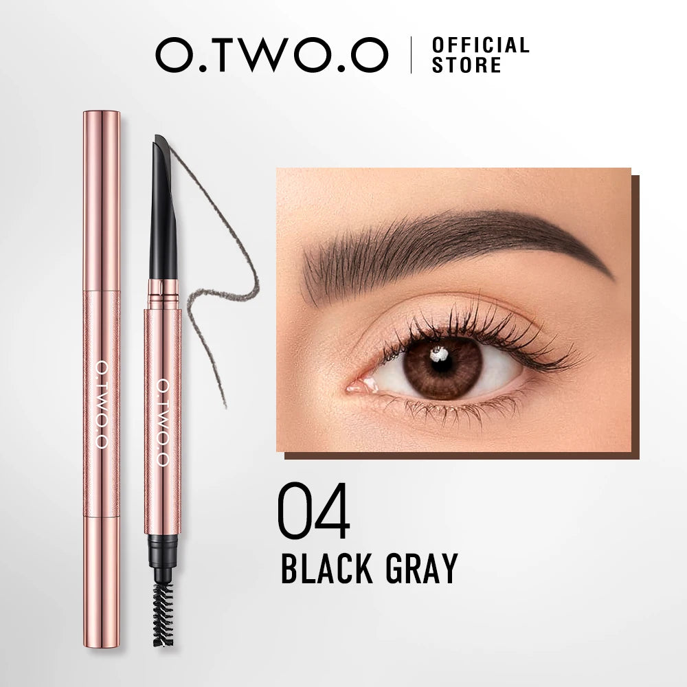 O.TWO.O Machete Augenbrauenstift Wasserfest Natürlich Langanhaltend Glatt Füllbar Verblendbar Hochpigmentiert Augenbrauenstift Augen-Make-up