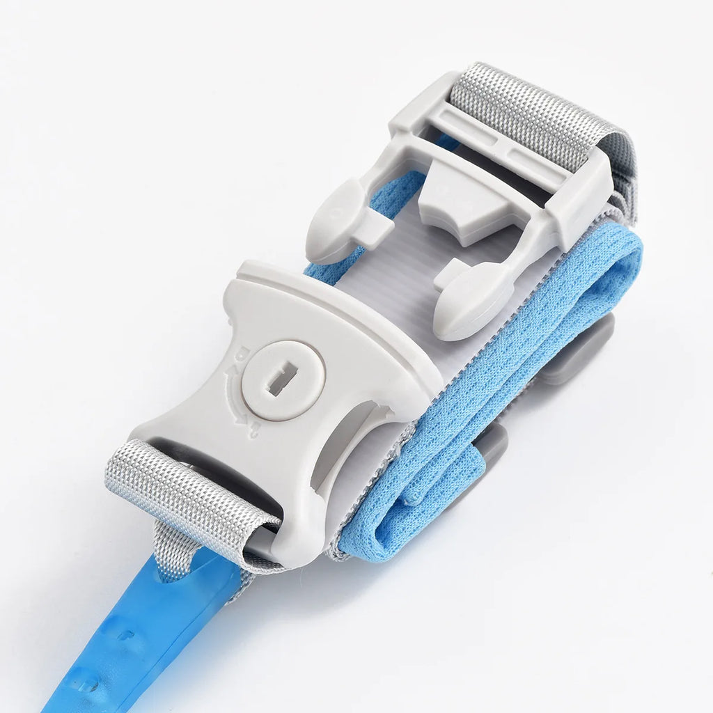Babysicherheit 2M Anti-Verlust-Traktionsseil für Kinder Armband Schloss und Schlüssel Sicherheits-Traktionsgurt für Kinder Reisen Outdoor