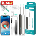 Intelligenter visueller Ohrenreiniger HD Ohrenstäbchen Otoskop USB-C-Ladeendoskop Ohrenschmalzentferner Ohrenschmalz-Entfernungswerkzeug Ohrenschmalz-Minikamera Gesundheitspflege-Set