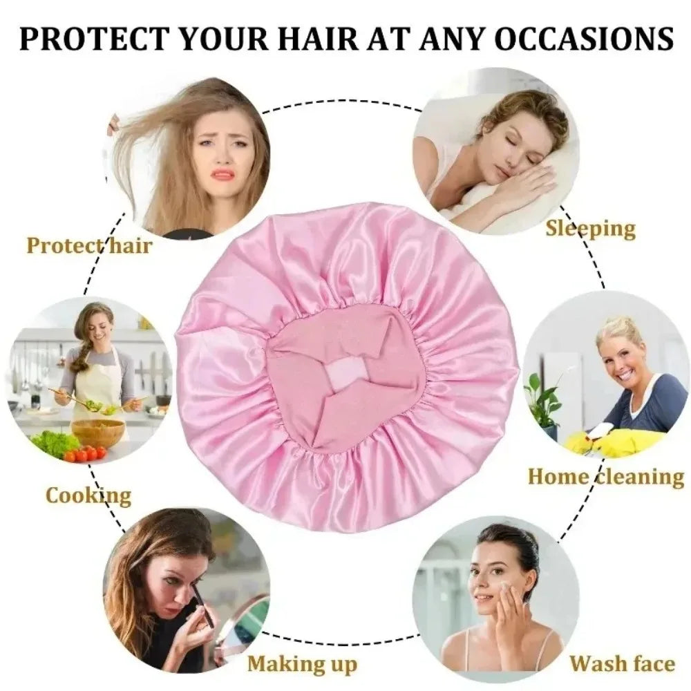 Hitzefreier Lockenstab Nachtmütze ohne Hitze Haarband faule Lockenwickler Stirnband Haarroller Schlafendes weiches Stirnband Haarstyling-Tools