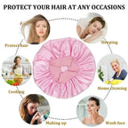 Hitzefreier Lockenstab Nachtmütze ohne Hitze Haarband faule Lockenwickler Stirnband Haarroller Schlafendes weiches Stirnband Haarstyling-Tools