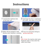 Water Circulation Refrigeration Mattress Water-cooled Air-conditioned Pad Cooling down Fan Relieve Heat Bed Sofa Cushion Cooler