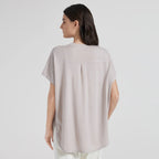 BC1071 Luxuriöse Damenbekleidung Merino Wolle Seide Pullover Strickpullover Damen Wollkleidung Damen Wollige lockere Oberteile