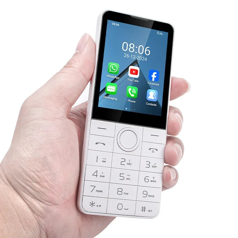 NEUES DOOV R77 4G Touch-Tastatur Google Phone Android 13 2,8" Bildschirm 3GB+32GB 2100mAh Volte Anruf Whatsapp Handy Hebräisch Arabisch Telefon