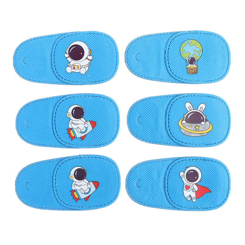 6tlg/Set Kinderaugenpflaster für Sehtraining, Augenklappe bei Schielen für Kinder, Augenpflege