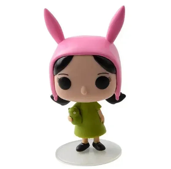 FUNKO Bob's Burgers #78 Louise Cute Vinyl Dolls 74# Bob Kuchi Kopi Leuchtfigur Modell Spielzeug für Kinder Geburtstagsgeschenk