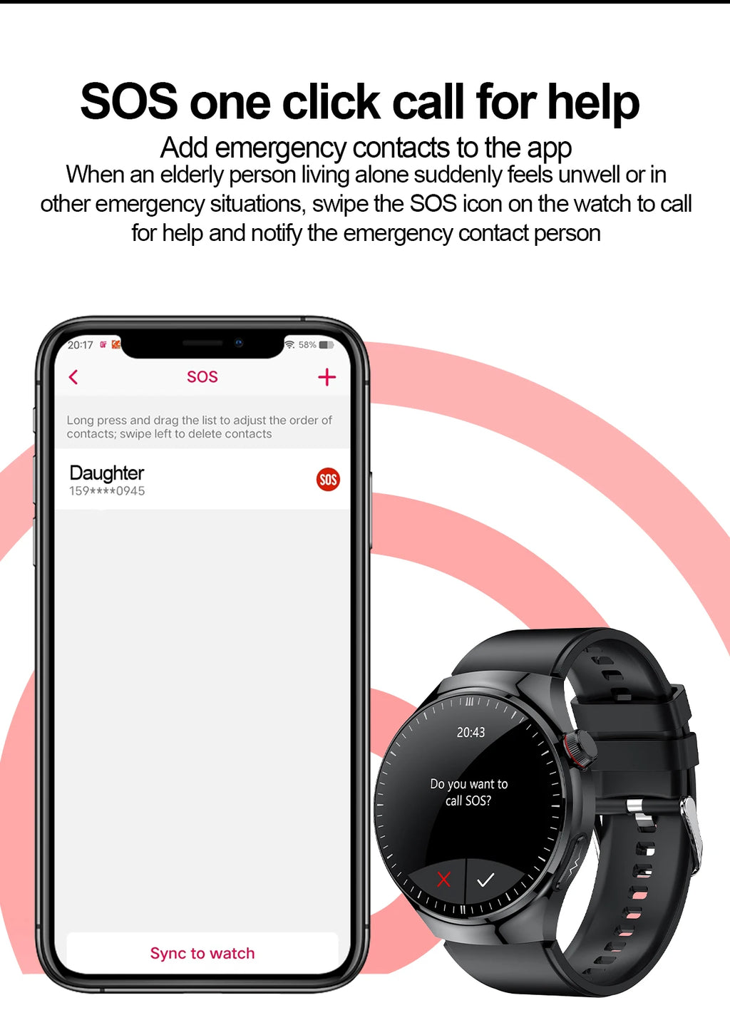 2025 Neue Smartwatch für die Krankenpflege: Blutsauerstoff, Blutfett, Harnsäure, EKG+PPG, Körpertemperatur, Bluetooth-Anruf, Gesundheits-Smartwatch
