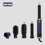 5-in-1 Warmluftbürste Heißluftkamm-Set Professioneller Lockenstab Haarglätter Styling-Tool für professionelle Haartrockner
