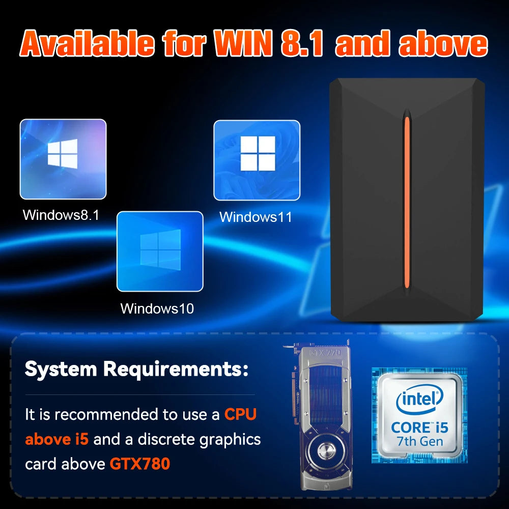 3760+ 3D/AAA Spiele für PS4/PS3/PS2/Switch/WII/WIIU/N64/DC Etc. Tragbare 500GB Launchbox Externe Gaming-Festplatte für Windows PC
