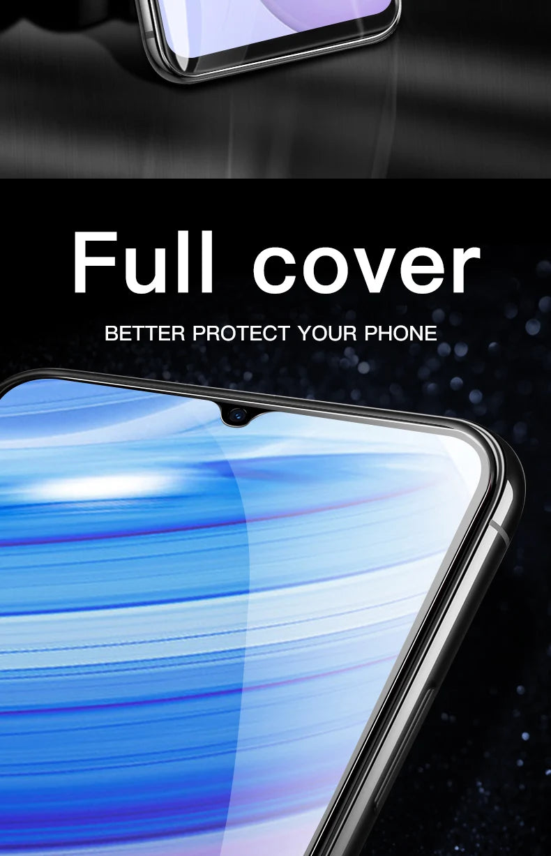 3 Stück HD Gehärtetes Glas für Xiaomi Redmi 7 8 9 10 7A 8A 9A 9T 9C 10A 10C Displayschutzfolie Für Redmi 12 12C 13C 14C 5G Glas