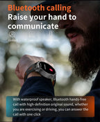 2026 Neue T-Rex 3 Ultra 1100mAh Smartwatch 5ATM Wasserdicht Outdoor Sport GPS Track Herzfrequenz Kompass Bluetooth Anruf Smartwatch