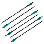Carbon-Armbrustpfeil mit ersetzter Pfeilspitze, Bogenschießbolzen, Schießzubehör, Jagd, ID8.8, AD7.6, 20"