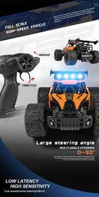 Oike RC-Car 1:16 Modell mit LED-Lichtern Funkferngesteuertes Offroad-Kletterfahrzeug Outdoor-Autos Drift-Rennspielzeug Jungen Geschenke