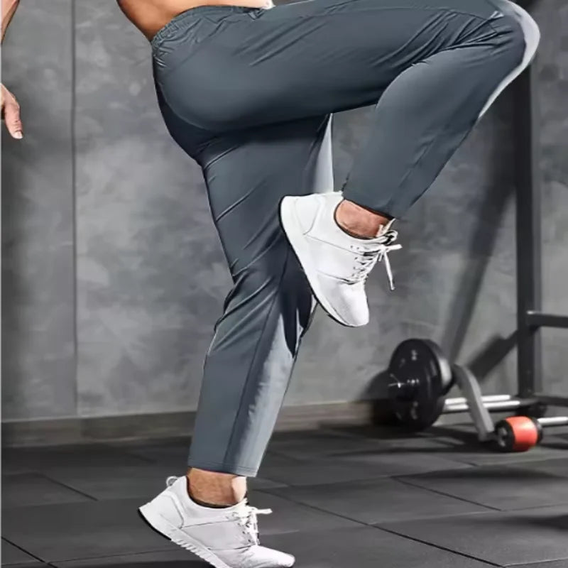 Herren Fitnesshose Reißverschlusstaschen Stretch Sporthose Laufhose Alltagshose Freizeithose Jogger Herren Fußball Angeln Geschenk Gym