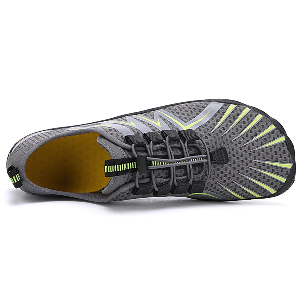 Unisex-Schnelltrocknende Wasserschuhe Herren Damen Bunte Strand-Schwimm-Surf-Wasserschuhe Paar Barfuß-Upstream-Sneaker