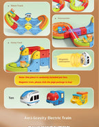 Magnetisches Bullet Train Set für Kinder mit elektrischer Lokomotive, DIY-Gleisbausteinen, pädagogischem MINT-Bauspielzeug, Geburtstagsgeschenk