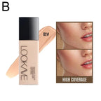 1 Stück flüssige Foundation, langanhaltend, volle Deckkraft, mattierende Creme, CC Foundation Make-up Concealer, natürliche flüssige Basis, feuchtigkeitsspendend
