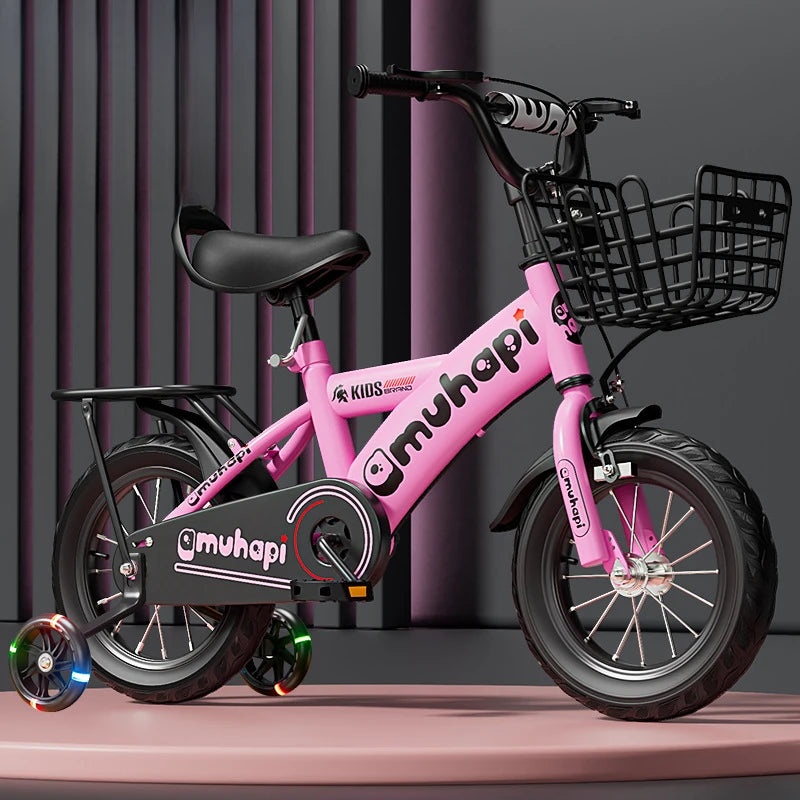 Fahrrad 2-8 Jahre 12-20 Zoll Tretfahrrad Stützrad Fahrrad