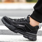 Neue Unisex Sicherheitsschuhe Herren Arbeits-Sneaker Unzerstörbare Sicherheitsstiefel Damen Schuhe Herren Stahlkappenschuhe Sportlicher Stil