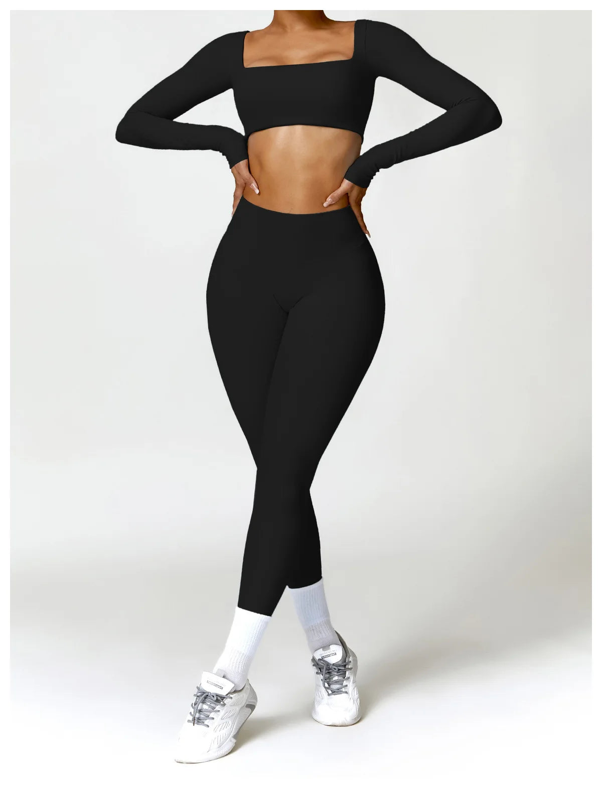 Neue Sommer High Waist Sport Leggings Damen Stretch Gymnastikhose Damen Lauf-Workout-Leggings Weibliche weiche Strumpfhose Push Up Yoga Hose
