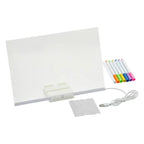 LED-Zeichentafel Kleinkind-Maltablett Lernspielzeug für Kleinkinder Tragbares Zeichentool für Schule, Zuhause, Reisen