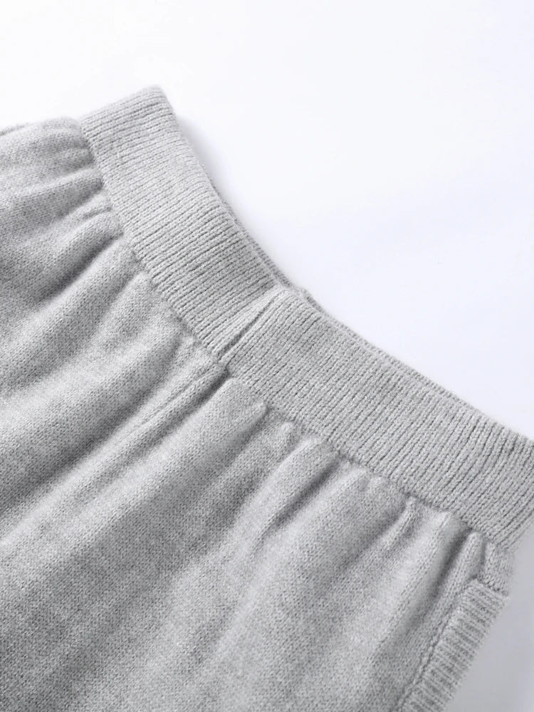 Mode-Cardigan-Hosenanzug Damen Kapuze Reißverschluss Lange Ärmel Lockerer Mantel Gerade Hose 2025 Herbst Lässiger 2-Teiler für Damen